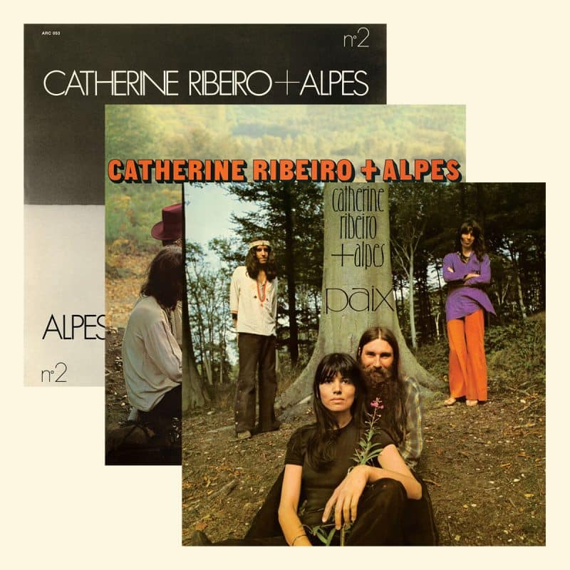 Un coffret vinyle de 3 albums indispensables de Catherine Ribeiro + Alpes