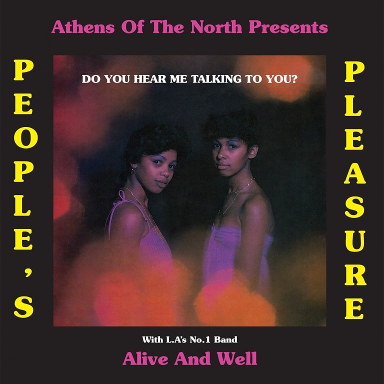 Réédition de l'unique album disco funk de People's Pleasure