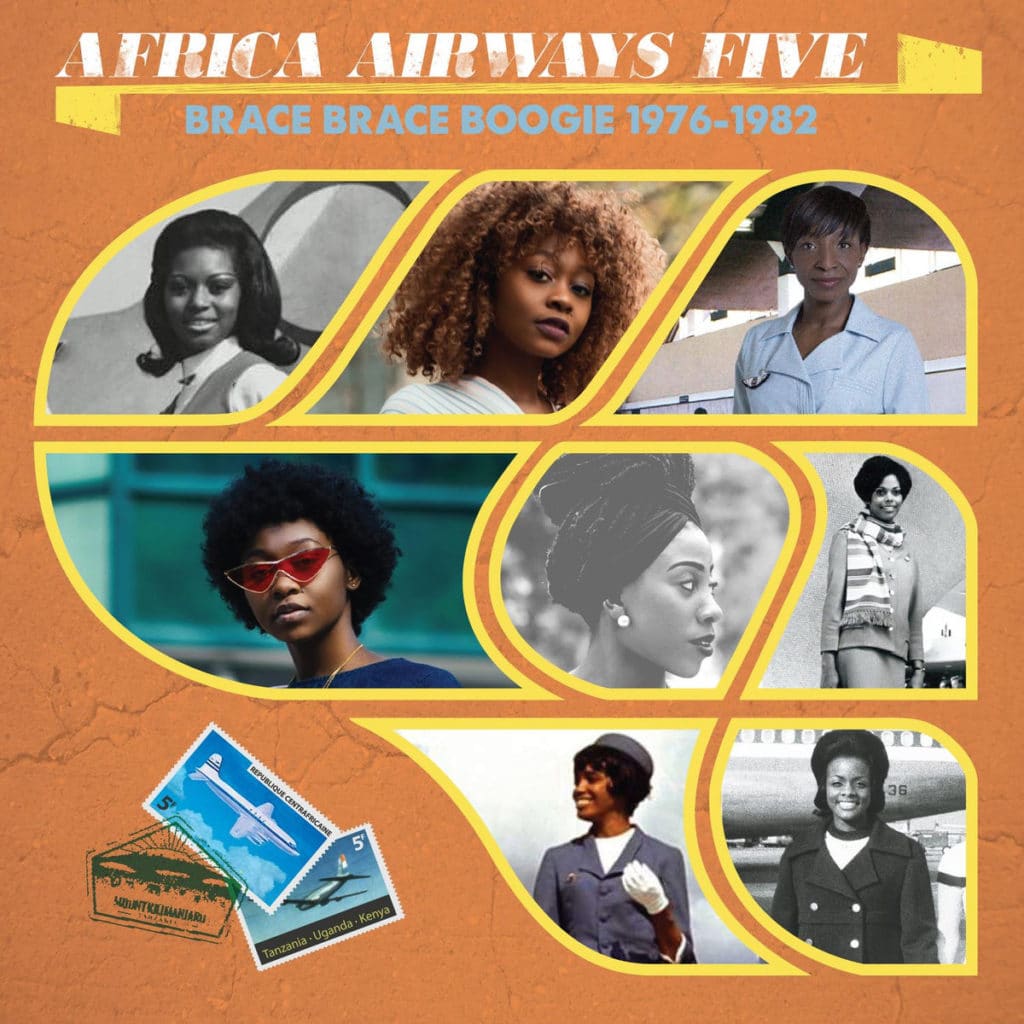 Cinquième volume de la série de compilation Africa Airways, Brace Brace Boogie 1976 – 1982.